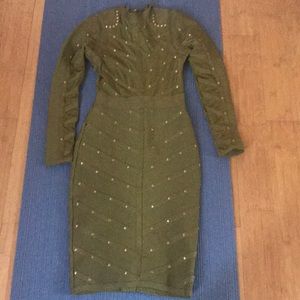 Beautiful bandage dress.